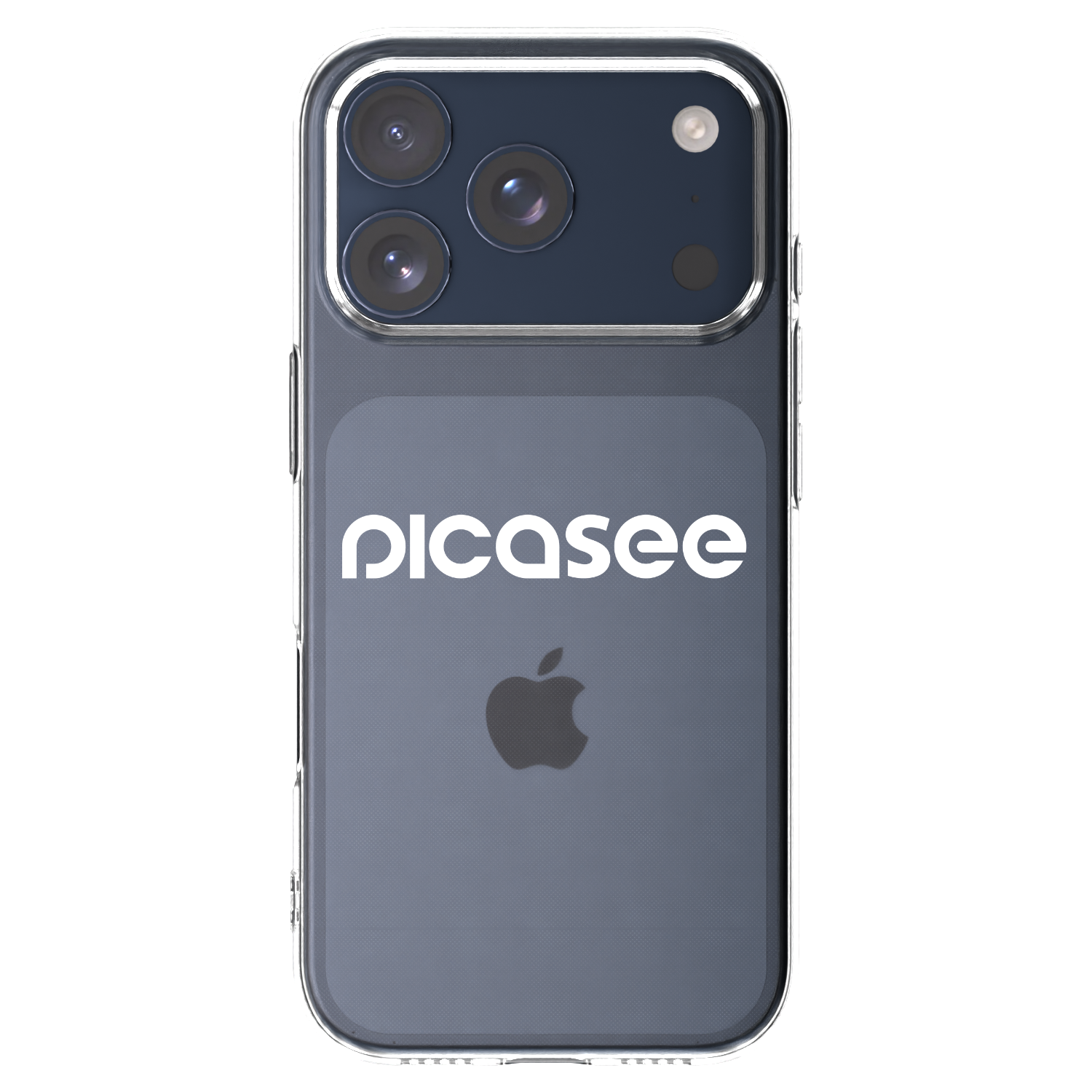 Picasee átlátszó szilikon tok az alábbi mobiltelefonokra Apple iPhone 17 Pro - Picasee - new logo - white
