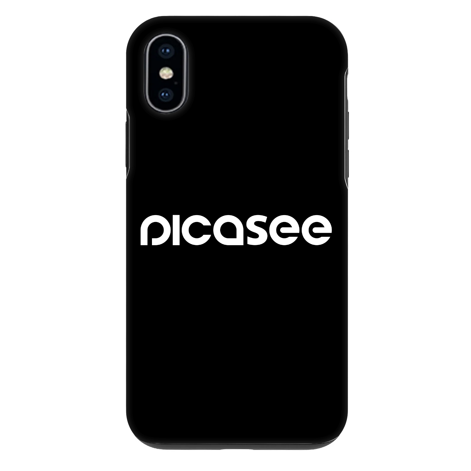 Picasee Fashion Case Apple iPhone X/XS - Picasee - new logo - white