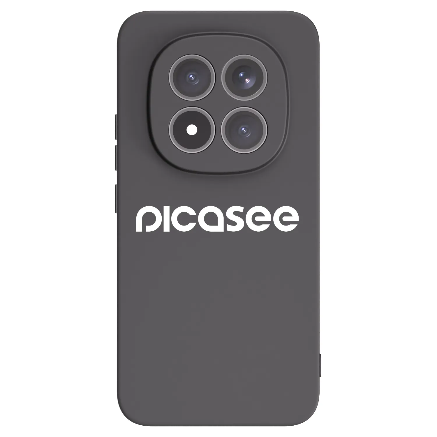 Picasee fekete szilikon tok az alábbi mobiltelefonokra Xiaomi Redmi Note 15 Pro+ - Picasee - new logo - white