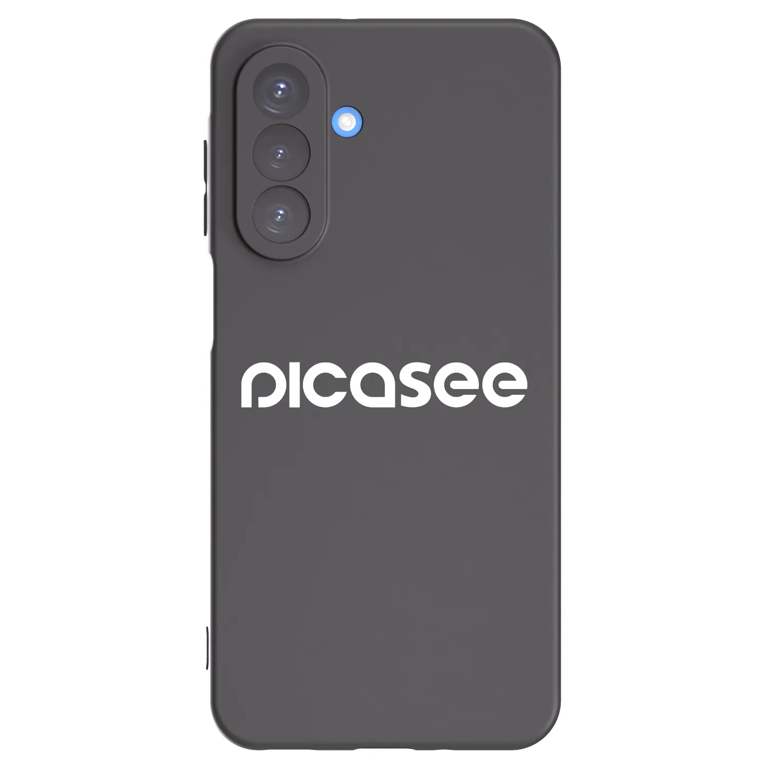 Picasee fekete szilikon tok az alábbi mobiltelefonokra Samsung Galaxy A17 5G - Picasee - new logo - white