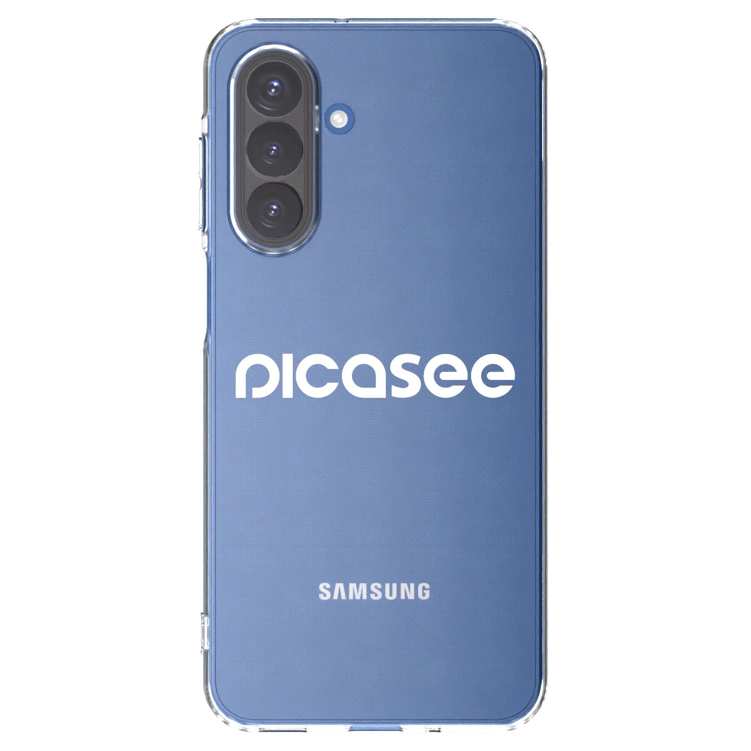 Picasee átlátszó szilikon tok az alábbi mobiltelefonokra Samsung Galaxy A17 5G - Picasee - new logo - white