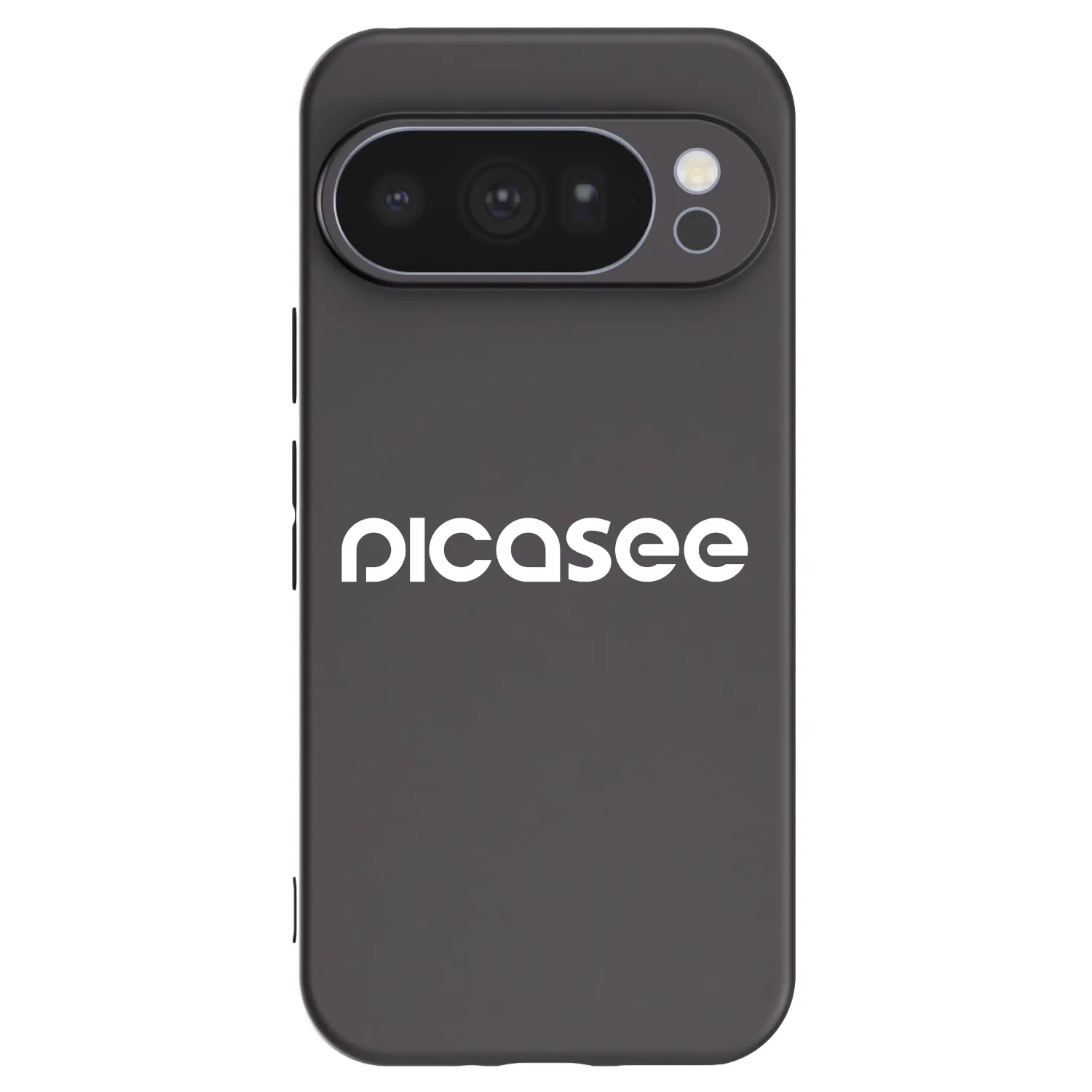 Picasee fekete szilikon tok az alábbi mobiltelefonokra Google Pixel 10 Pro - Picasee - new logo - white