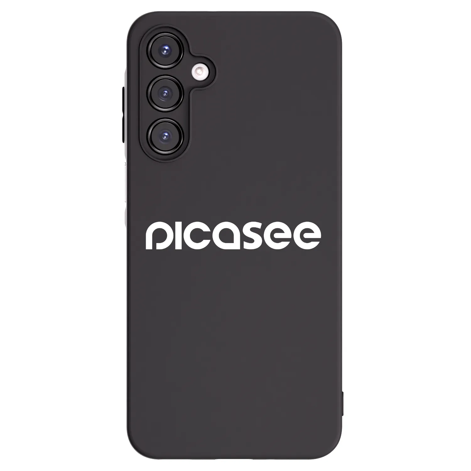 Picasee fekete szilikon tok az alábbi mobiltelefonokra Samsung Galaxy A16 4G - Picasee - new logo - white