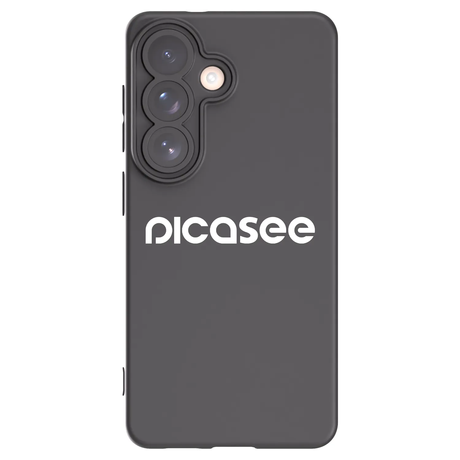 Picasee fekete szilikon tok az alábbi mobiltelefonokra Samsung Galaxy S26 - Picasee - new logo - white