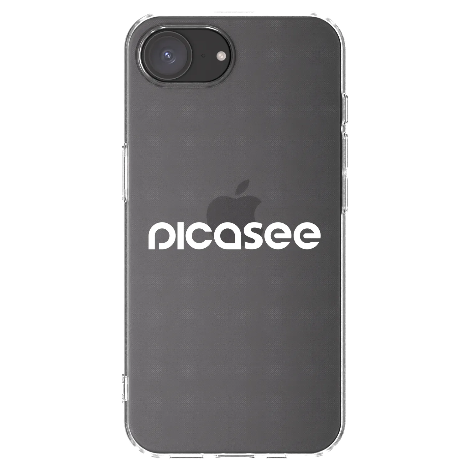 Picasee átlátszó szilikon tok az alábbi mobiltelefonokra Apple iPhone 17e - Picasee - new logo - white