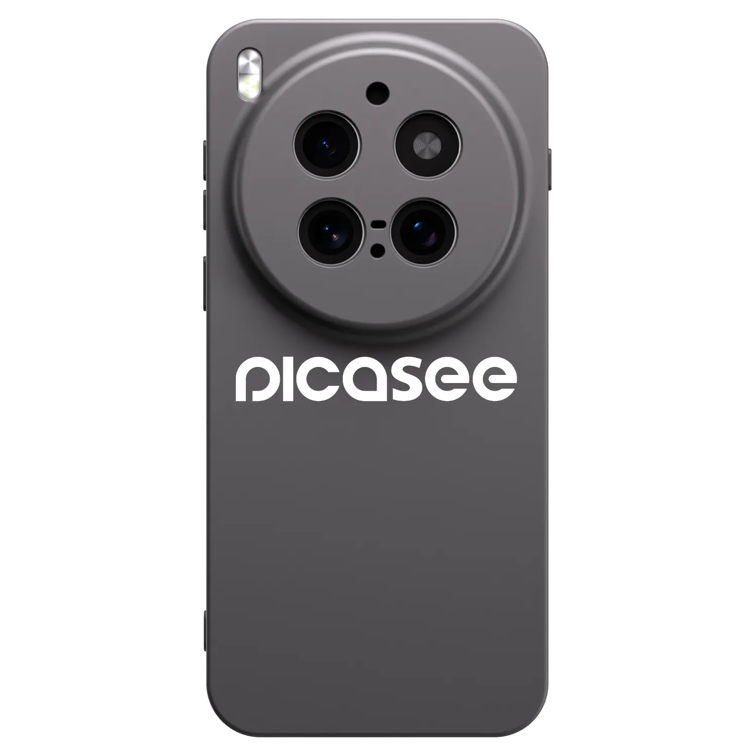 Picasee fekete szilikon tok az alábbi mobiltelefonokra Vivo X300 Pro - Picasee - new logo - white