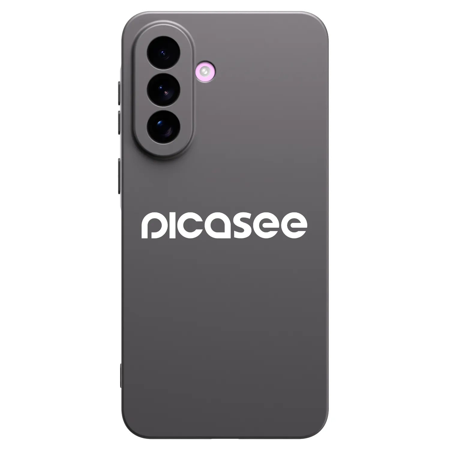 Picasee fekete szilikon tok az alábbi mobiltelefonokra Samsung Galaxy A57 5G - Picasee - new logo - white