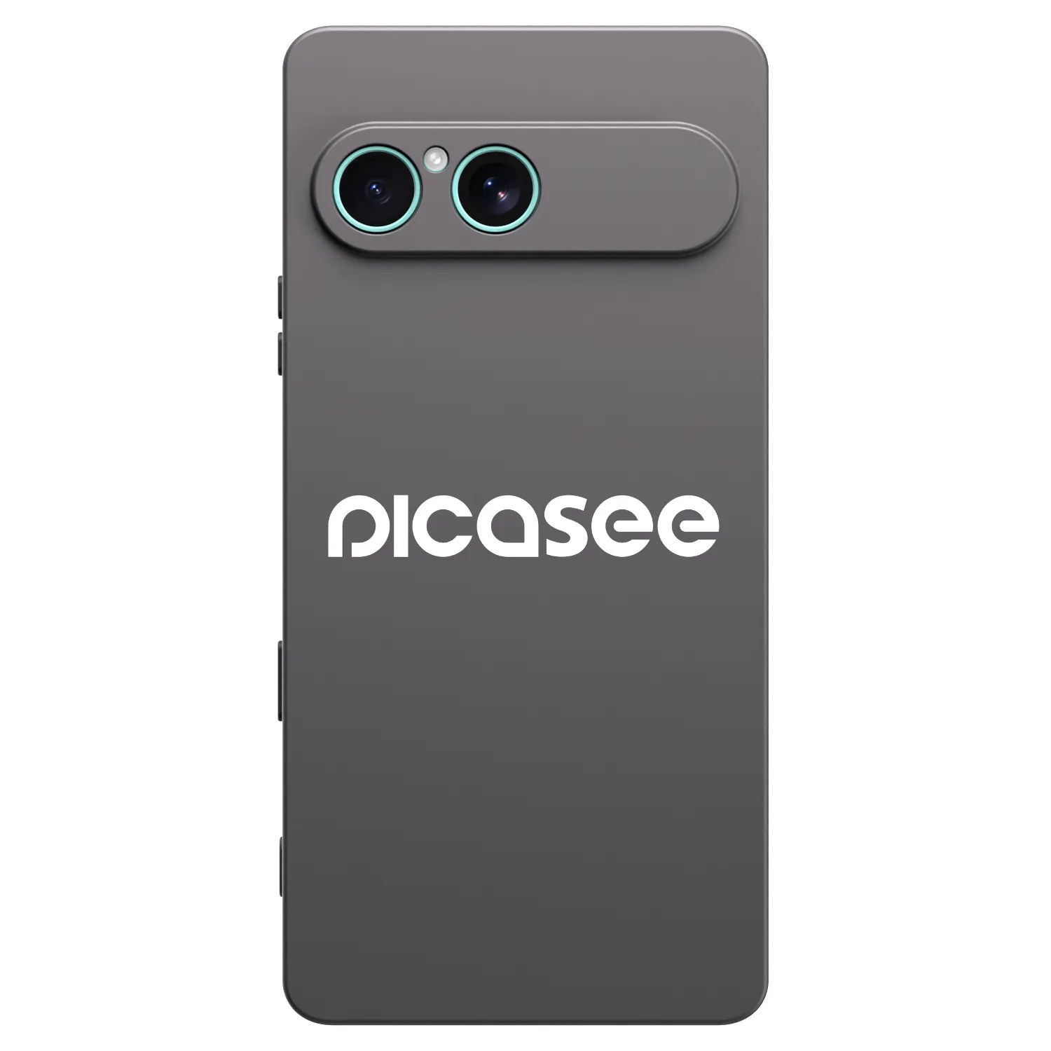 Picasee fekete szilikon tok az alábbi mobiltelefonokra Sony Xperia 10 VII - Picasee - new logo - white
