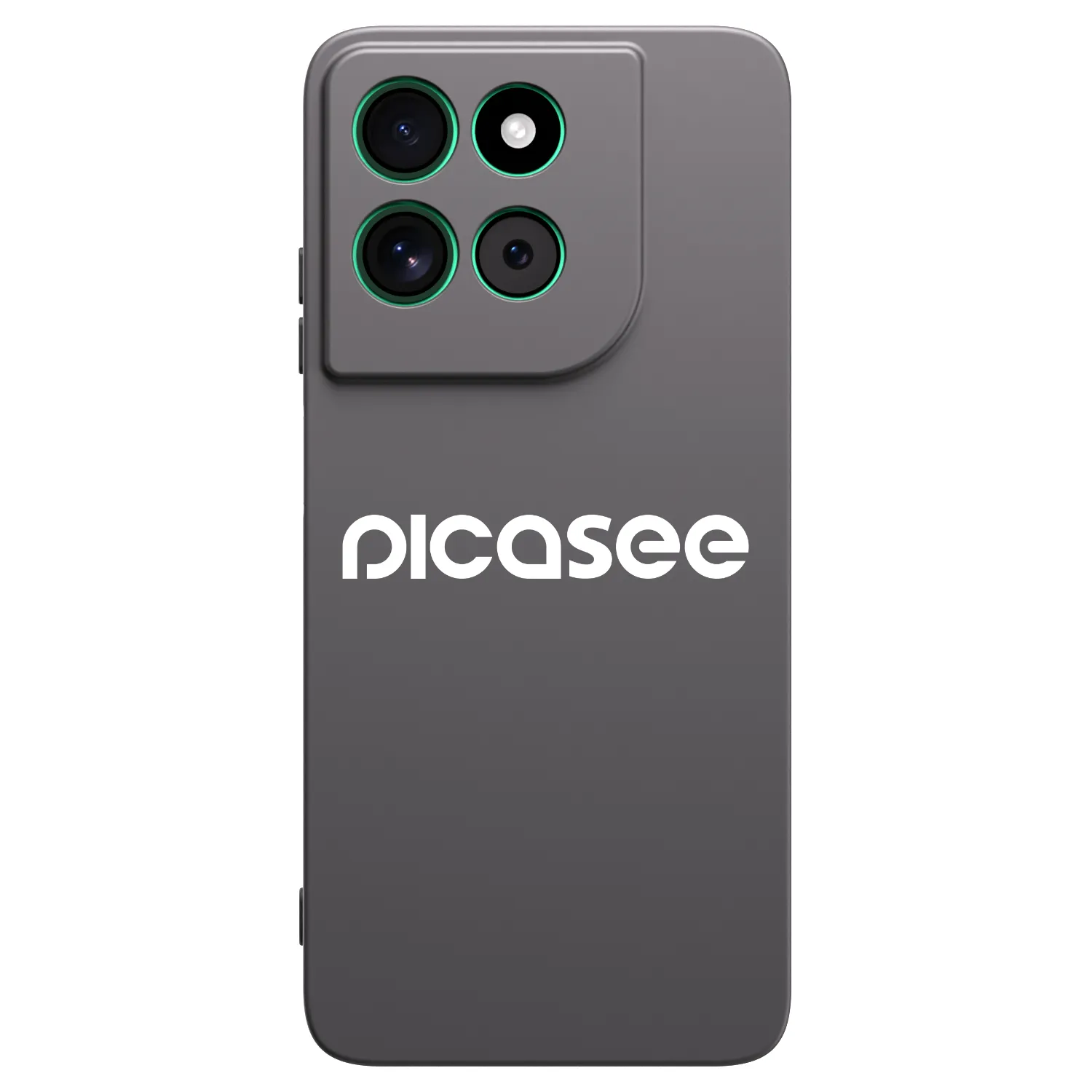 Picasee fekete szilikon tok az alábbi mobiltelefonokra Motorola Moto G57 Power - Picasee - new logo - white
