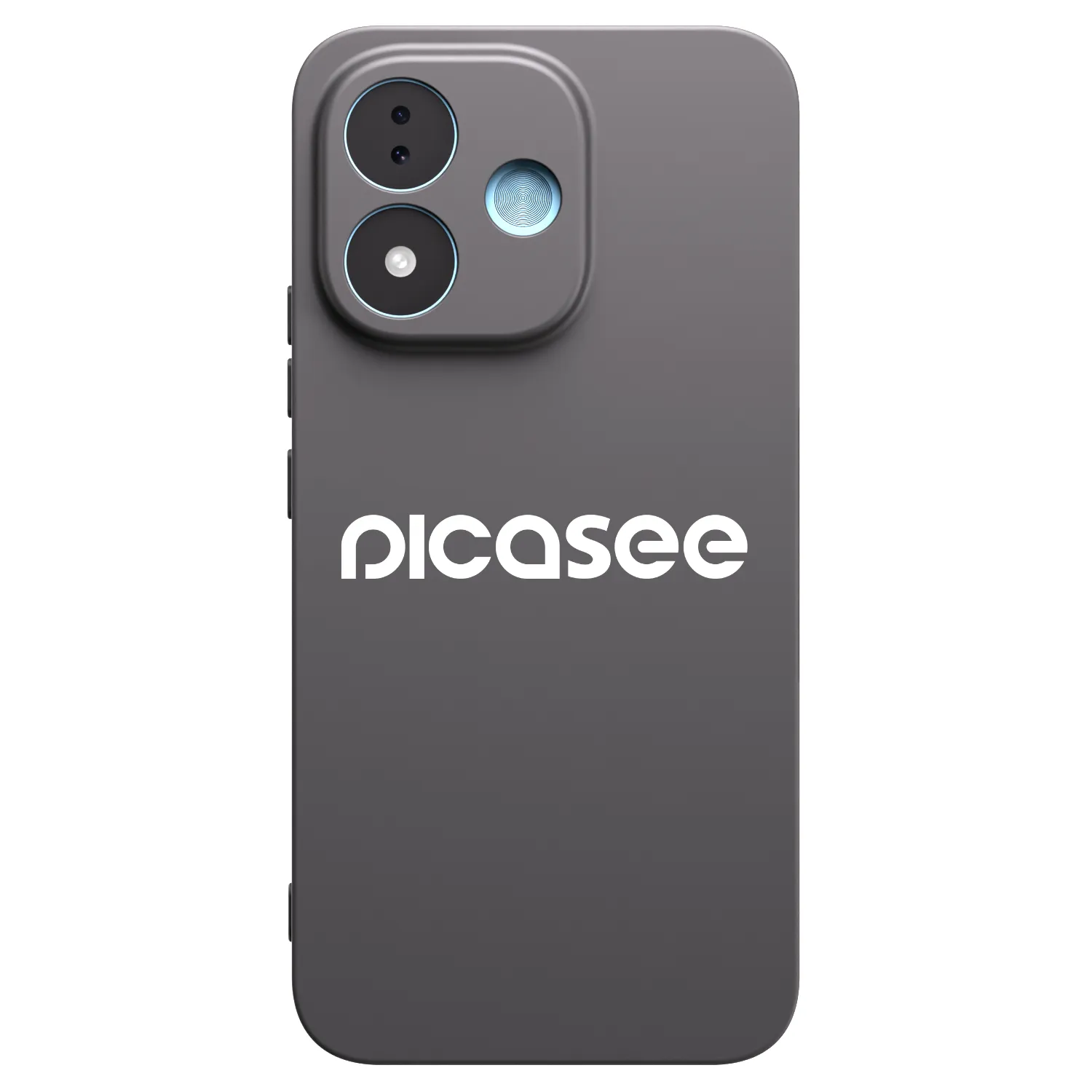 Picasee fekete szilikon tok az alábbi mobiltelefonokra Xiaomi Redmi Note 17 5G - Picasee - new logo - white