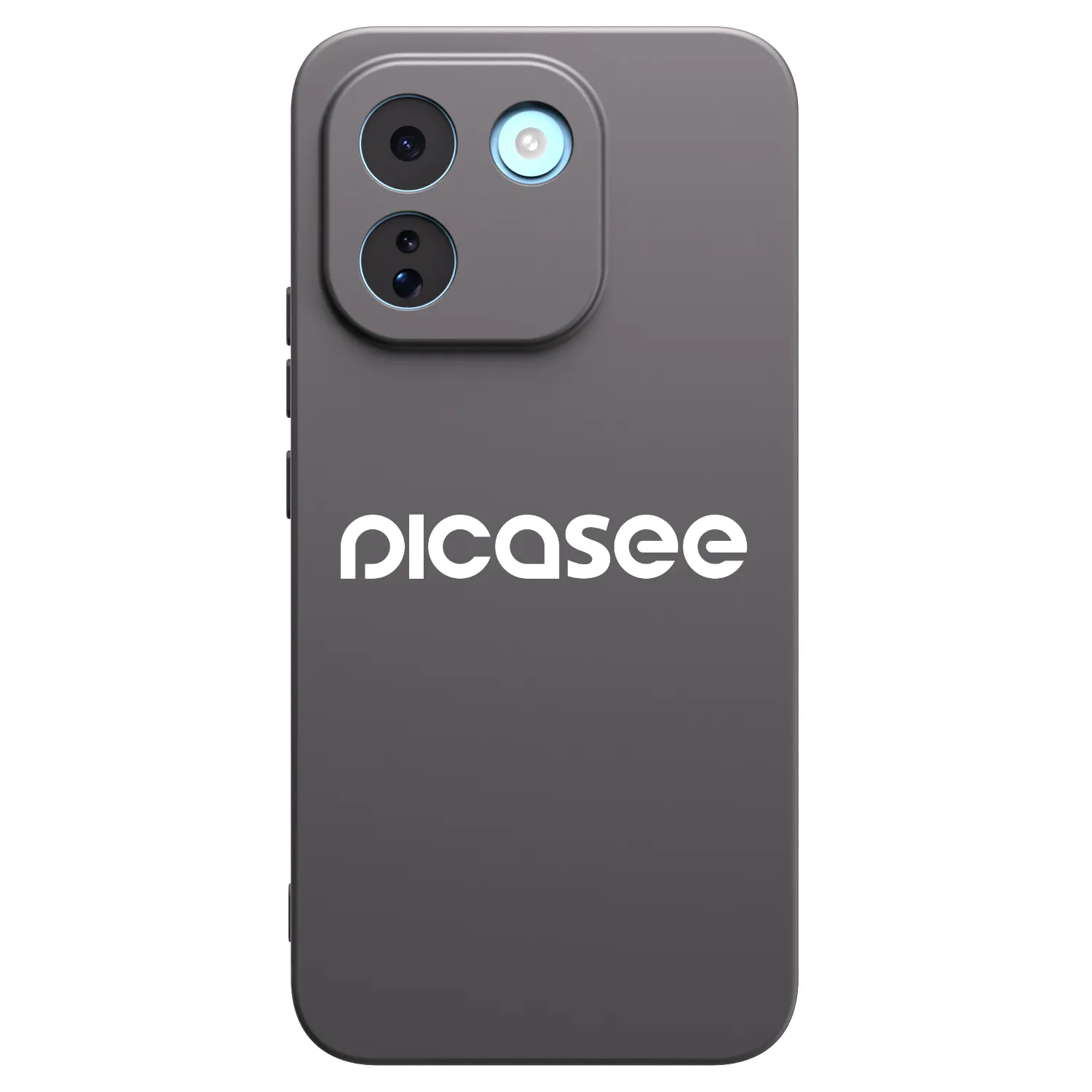 Picasee fekete szilikon tok az alábbi mobiltelefonokra Xiaomi Redmi Note 17 Pro MAX 5G - Picasee - new logo - white