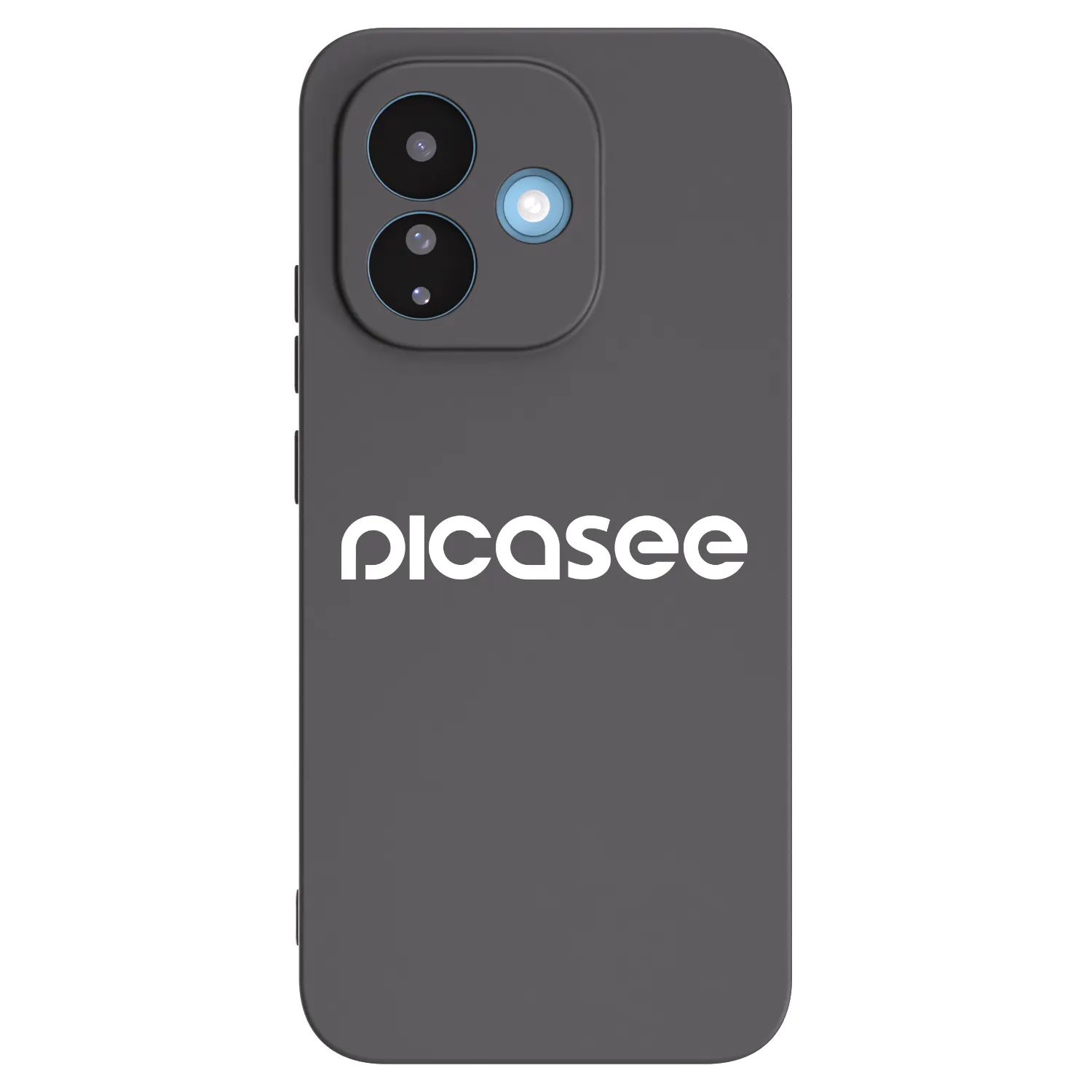 Picasee fekete szilikon tok az alábbi mobiltelefonokra Xiaomi Redmi Note 17 Pro 5G - Picasee - new logo - white