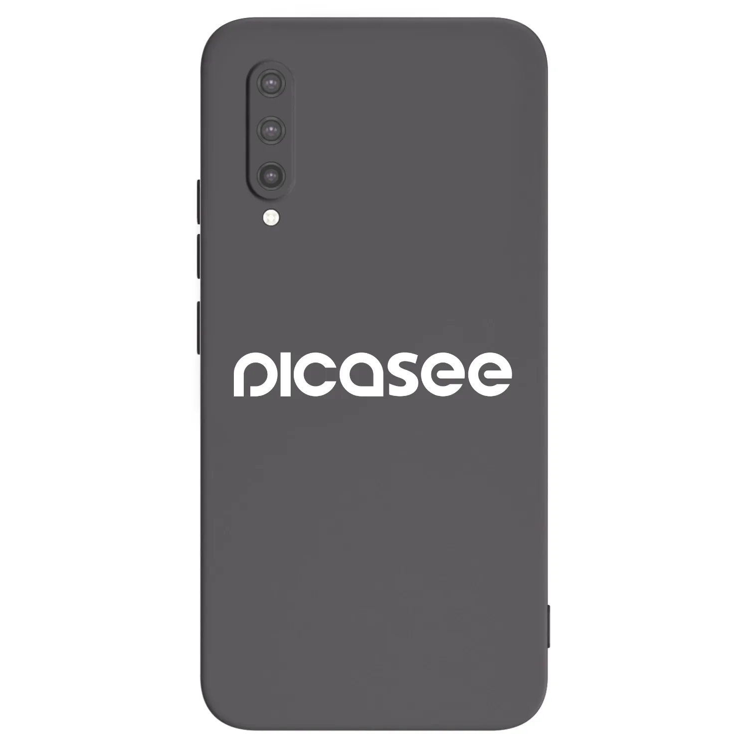 Picasee fekete szilikon tok az alábbi mobiltelefonokra Xiaomi Mi 9 Lite - Picasee - new logo - white