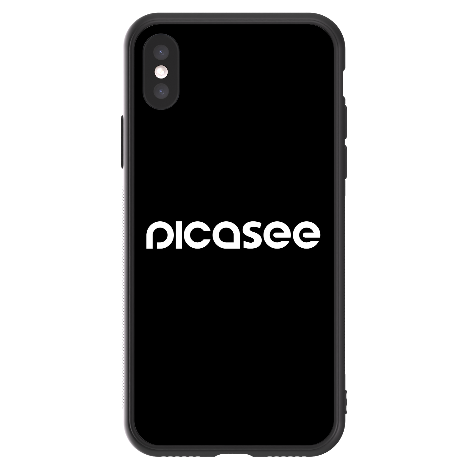 Picasee ULTIMATE CASE Apple iPhone X/XS - készülékre - Picasee - new logo - white