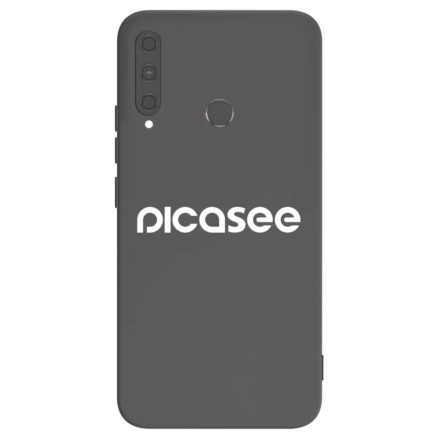 Picasee fekete szilikon tok az alábbi mobiltelefonokra Huawei P40 Lite E - Picasee - new logo - white