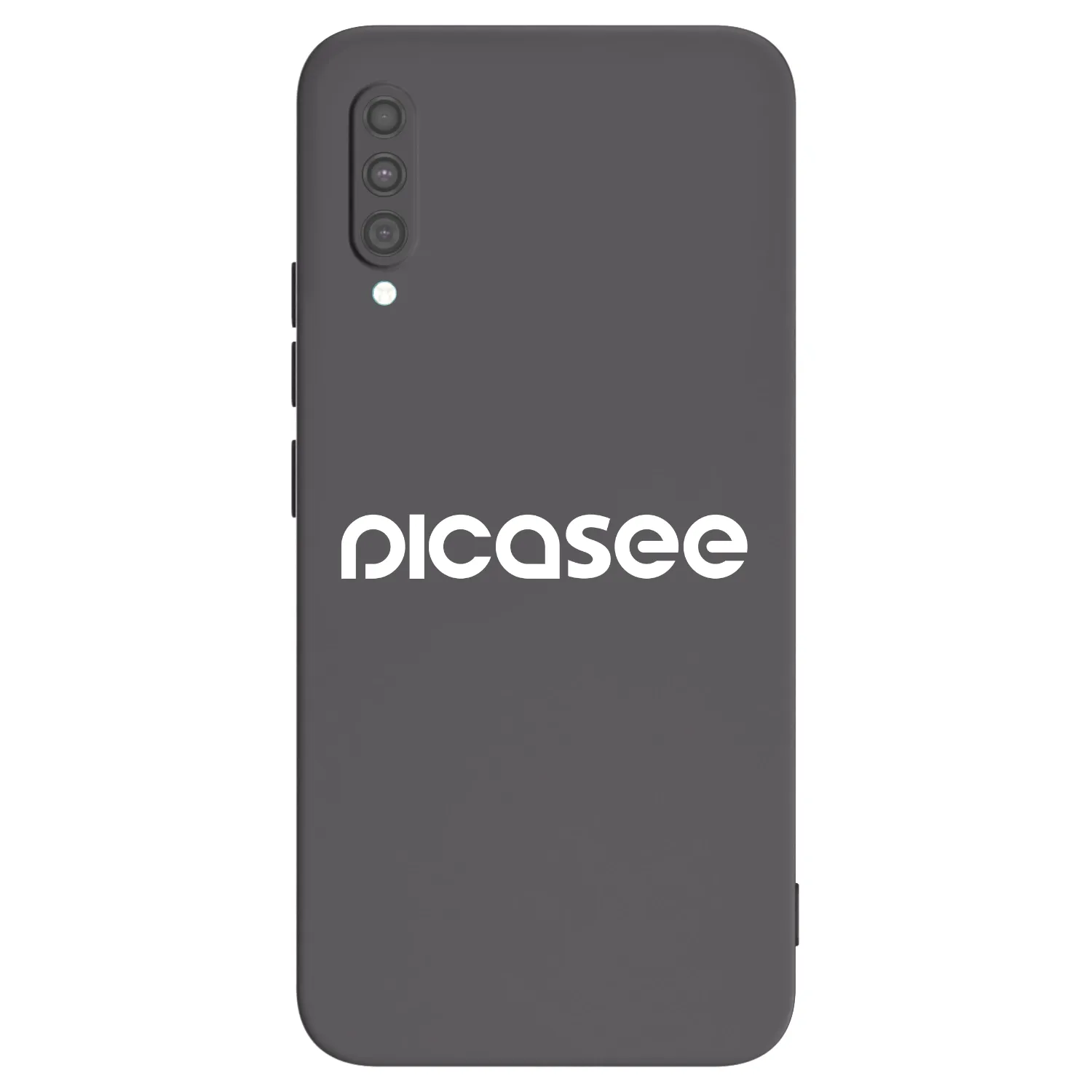 Picasee fekete szilikon tok az alábbi mobiltelefonokra Samsung Galaxy A30s A307F - Picasee - new logo - white