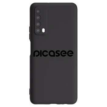 Picasee fekete szilikon tok az alábbi mobiltelefonokra Huawei P Smart 2021 - Picasee - new logo - black