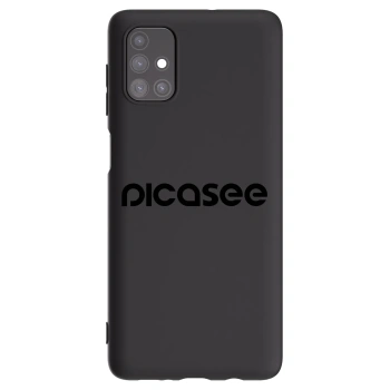 Tok az alábbi mobiltelefonokra Samsung Galaxy M51 M515F - Picasee - new logo - black