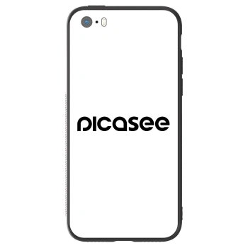 Szilikon tok erre a típusra Apple iPhone 5/5S/SE - Picasee - new logo - black