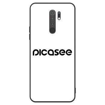 Szilikon tok erre a típusra Xiaomi Redmi 9 - Picasee - new logo - black