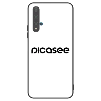 Szilikon tok erre a típusra Huawei Nova 5T - Picasee - new logo - black