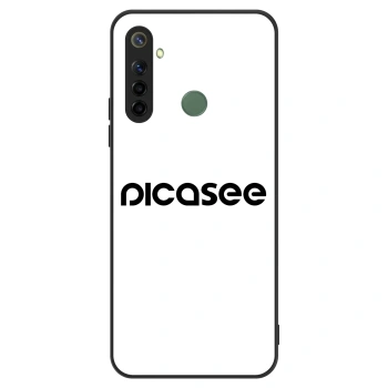 Szilikon tok erre a típusra Realme 6i - Picasee - new logo - black