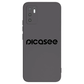 Picasee fekete szilikon tok az alábbi mobiltelefonokra Xiaomi Redmi Note 10 5G - Picasee - new logo - black