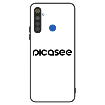 Szilikon tok erre a típusra Realme 5 - Picasee - new logo - black