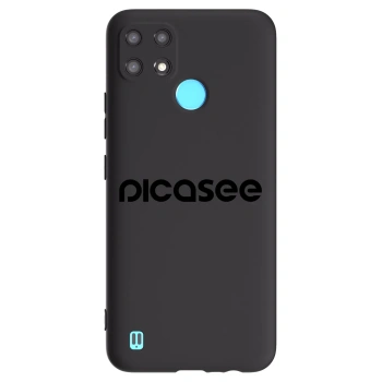 Tok az alábbi mobiltelefonokra Realme C21 - Picasee - new logo - black