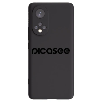 Picasee fekete szilikon tok az alábbi mobiltelefonokra Huawei Nova 9 - Picasee - new logo - black