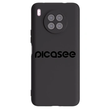 Picasee fekete szilikon tok az alábbi mobiltelefonokra Huawei Nova 8i - Picasee - new logo - black