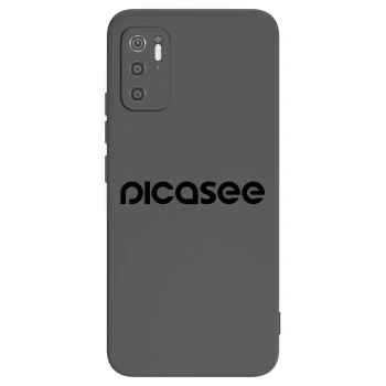 Picasee fekete szilikon tok az alábbi mobiltelefonokra Xiaomi Poco M3 Pro 5G - Picasee - new logo - black