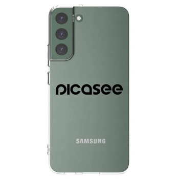 Picasee átlátszó szilikon tok az alábbi mobiltelefonokra Samsung Galaxy S22+ 5G - Picasee - new logo - black