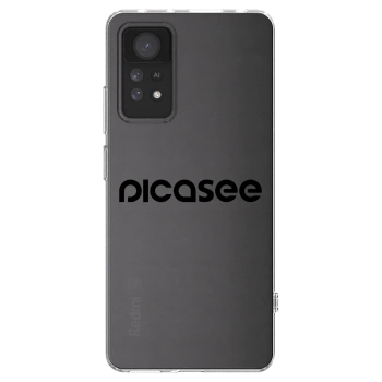 Picasee átlátszó szilikon tok az alábbi mobiltelefonokra Xiaomi Redmi Note 11 Pro 5G - Picasee - new logo - black