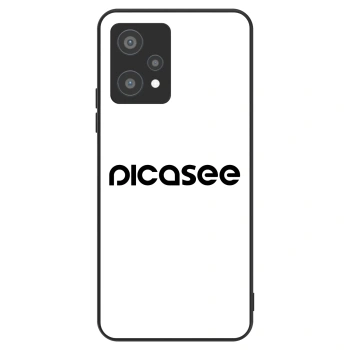 Szilikon tok erre a típusra Realme 9 Pro 5G - Picasee - new logo - black