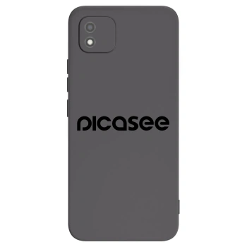 Picasee fekete szilikon tok az alábbi mobiltelefonokra Realme C11 (2021) - Picasee - new logo - black