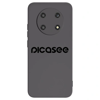 Picasee fekete szilikon tok az alábbi mobiltelefonokra Honor Magic4 Lite 5G - Picasee - new logo - black