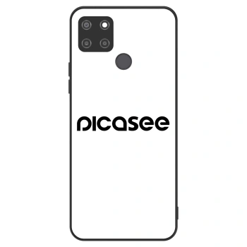 Szilikon tok erre a típusra Realme C21Y - Picasee - new logo - black