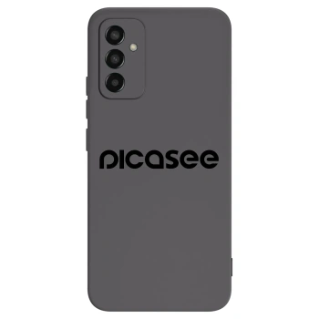 Picasee fekete szilikon tok az alábbi mobiltelefonokra Samsung Galaxy M13 M135F - Picasee - new logo - black