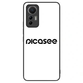 Szilikon tok erre a típusra Xiaomi 12 Lite - Picasee - new logo - black