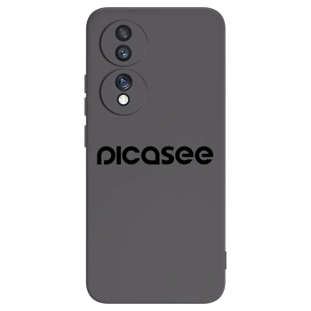 Picasee fekete szilikon tok az alábbi mobiltelefonokra Honor 70 - Picasee - new logo - black