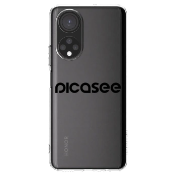 Picasee átlátszó szilikon tok az alábbi mobiltelefonokra Honor X7 - Picasee - new logo - black