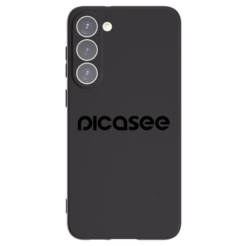 Picasee fekete szilikon tok az alábbi mobiltelefonokra Samsung Galaxy S23+ 5G - Picasee - new logo - black