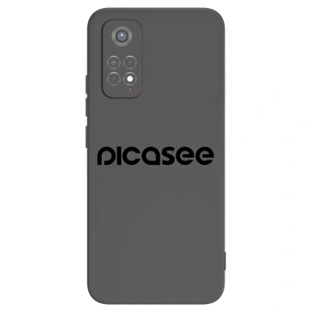 Picasee fekete szilikon tok az alábbi mobiltelefonokra Xiaomi Redmi Note 11S 5G - Picasee - new logo - black