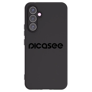 Picasee fekete szilikon tok az alábbi mobiltelefonokra Samsung Galaxy A54 5G A546B - Picasee - new logo - black