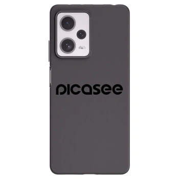 Picasee fekete szilikon tok az alábbi mobiltelefonokra Xiaomi Redmi Note 12 Pro+ 5G - Picasee - new logo - black