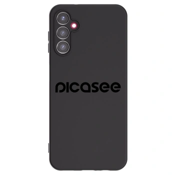 Picasee fekete szilikon tok az alábbi mobiltelefonokra Samsung Galaxy A14 5G A146P - Picasee - new logo - black