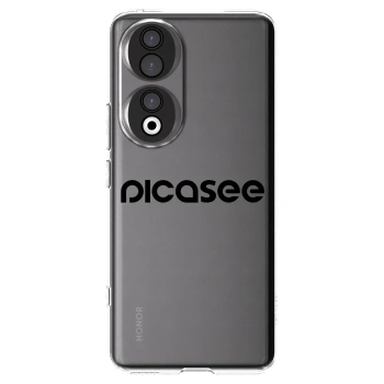 Picasee átlátszó szilikon tok az alábbi mobiltelefonokra Honor 90 5G - Picasee - new logo - black