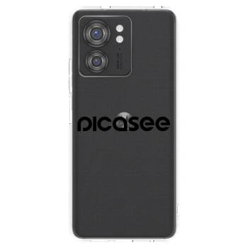 Picasee átlátszó szilikon tok az alábbi mobiltelefonokra Motorola Edge 40 - Picasee - new logo - black