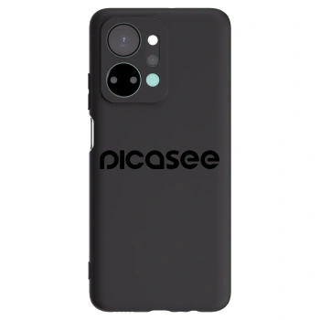 Picasee fekete szilikon tok az alábbi mobiltelefonokra Honor X7a - Picasee - new logo - black